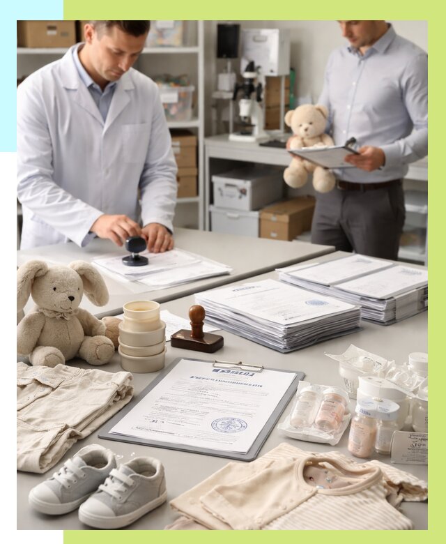 Сертификация детских товаров в Раменском от 15209 р. | Алешин-Рмн