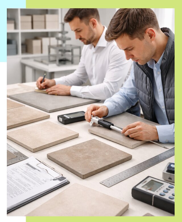 Сертификация плитки в Раменском от 25348 р. | Алешин-Рмн гарантия