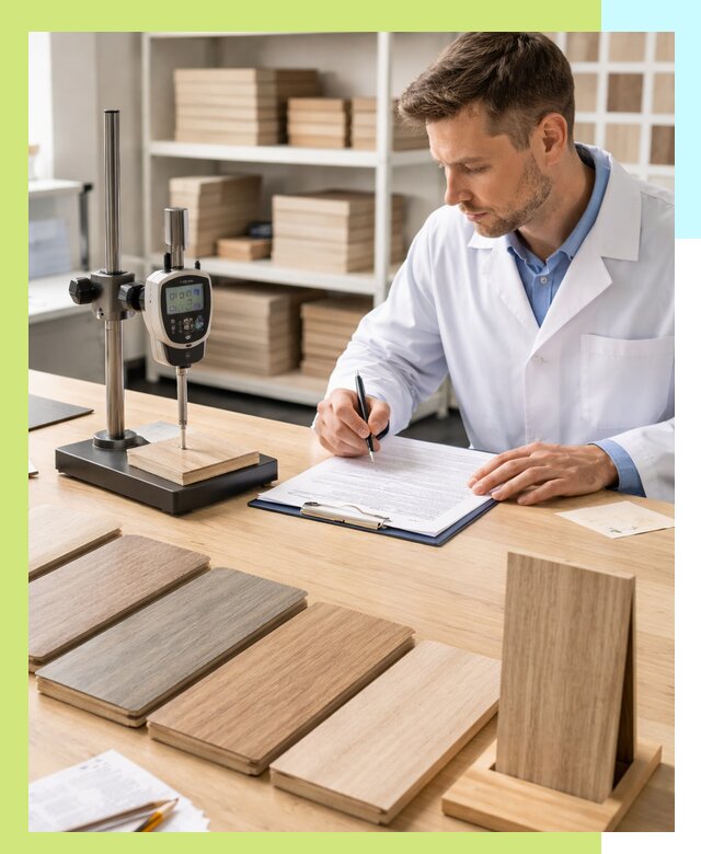 Сертификация ламината с испытаниями и оформлением документов в Раменском