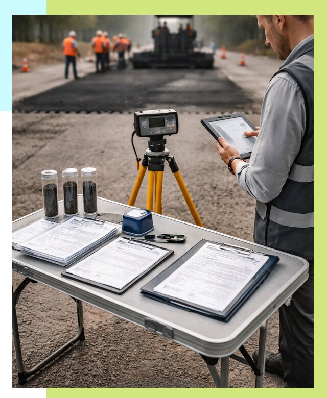 Сертификация асфальта в Раменском от 25348 р. | Алешин-Рмн