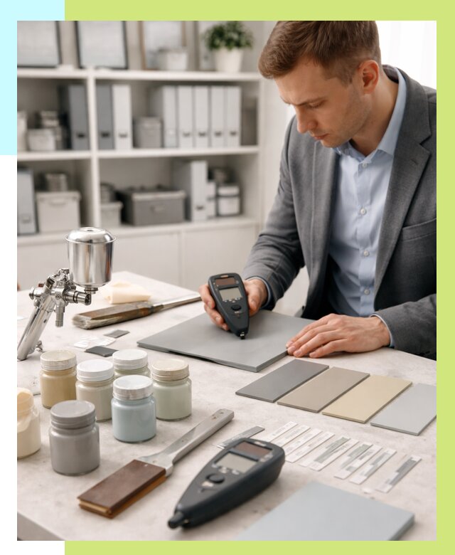 Сертификация краски в Раменском от 25348 р. | Алешин-Рмн центр