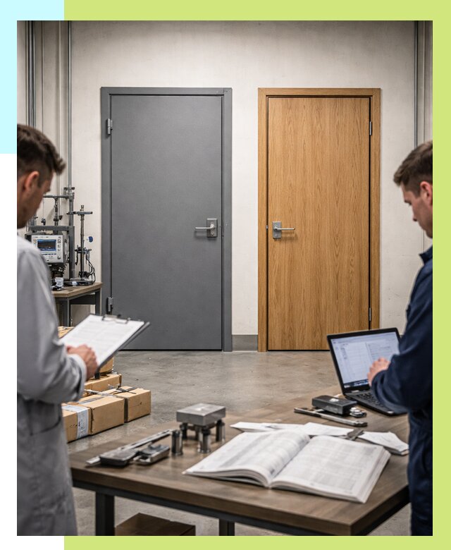 Сертификация дверей в Раменском от 8111 р. под ключ | Алешин-Рмн