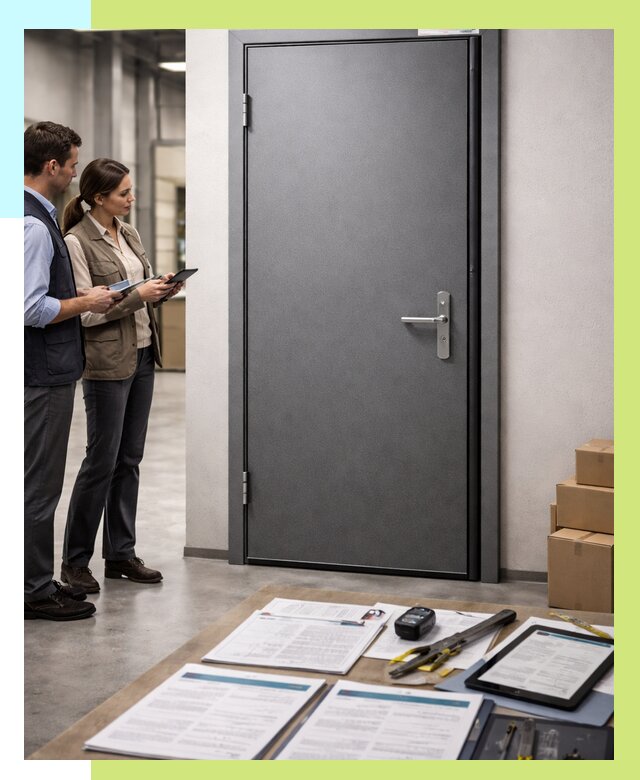 Сертификация противопожарных дверей в Раменском от 9125 р. | Алешин-Рмн