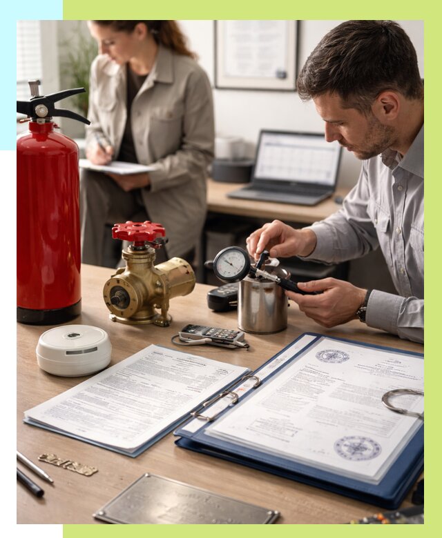 Сертификация пожарного оборудования в Раменском от 15209 р.|Алешин-Рмн