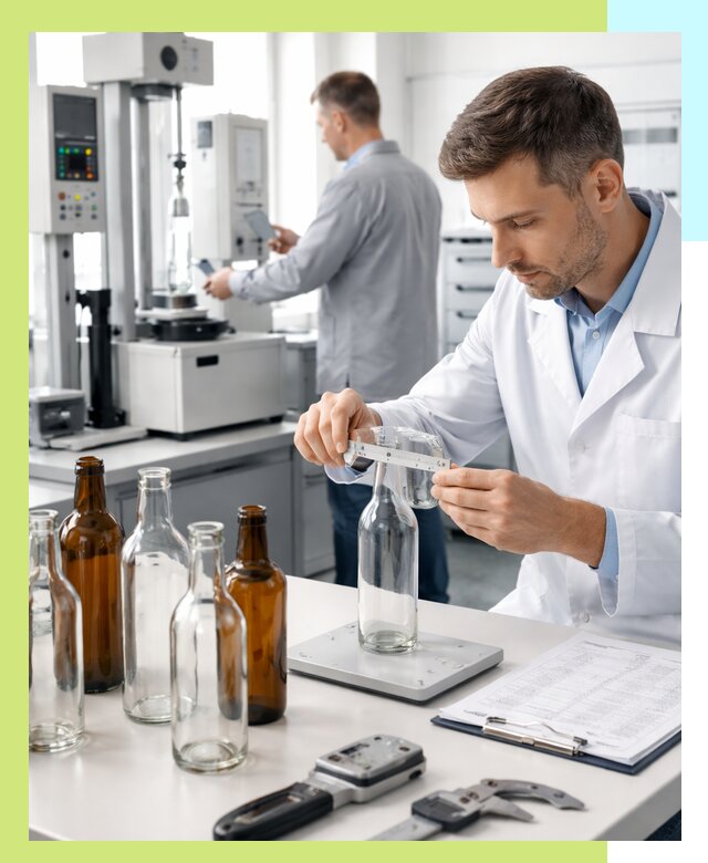 Сертификация стеклянных бутылок и сопутствующей упаковки в Раменском