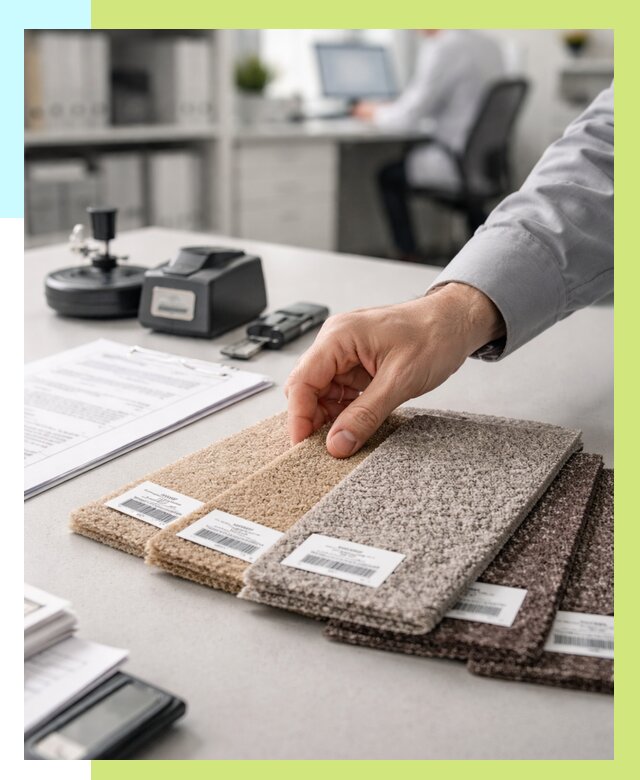 Сертификация ковролина в Раменском от 15209 р., Алешин-Рмн