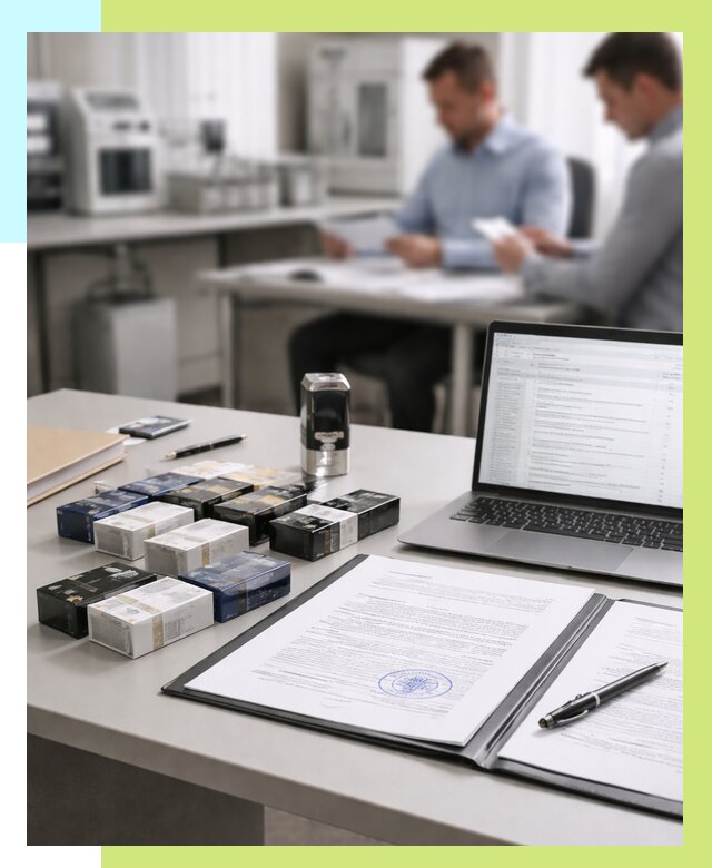 Сертификация сигарет под ключ в Раменском от 45626 р. | Алешин-Рмн