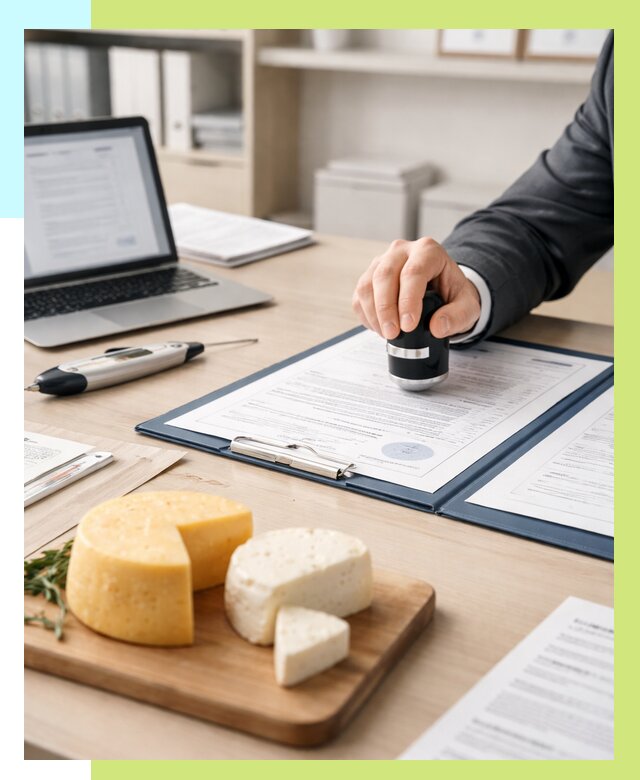 Сертификация сыров в Раменском от 15209 р | Сертификат на сыр Алешин-Рмн