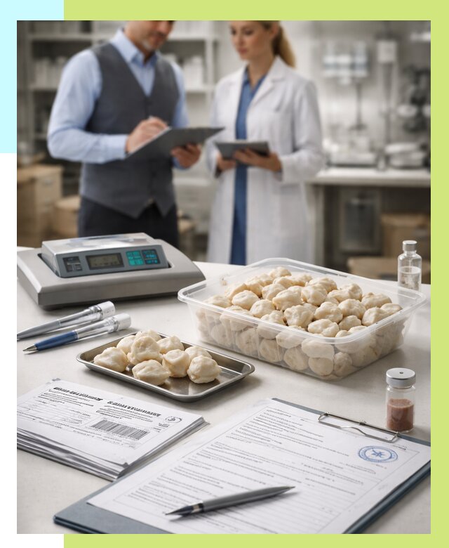 Сертификация пельменей в Раменском от 15209 р. срочно | Алешин-Рмн