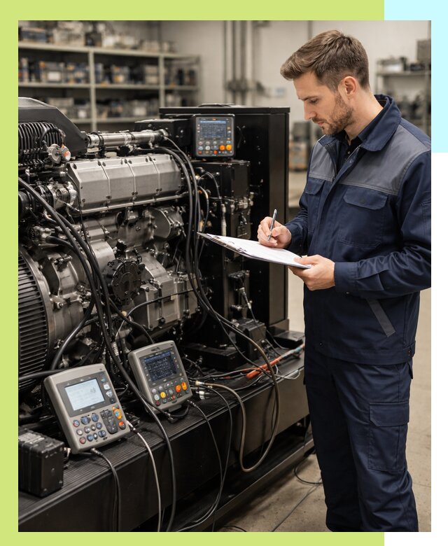 Сертификация дизельных генераторов и их оборудования в Раменском