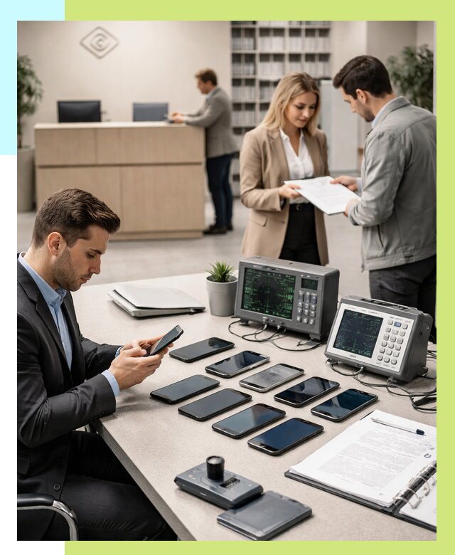 Сертификация телефонов в Раменском от 25348 р. под ключ | Алешин-Рмн