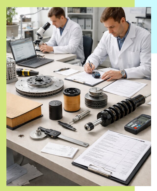 Сертификация автозапчастей и комплектующих в Раменском по ГОСТ