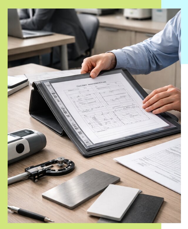 Оформление паспорта материала для продукции в Раменском