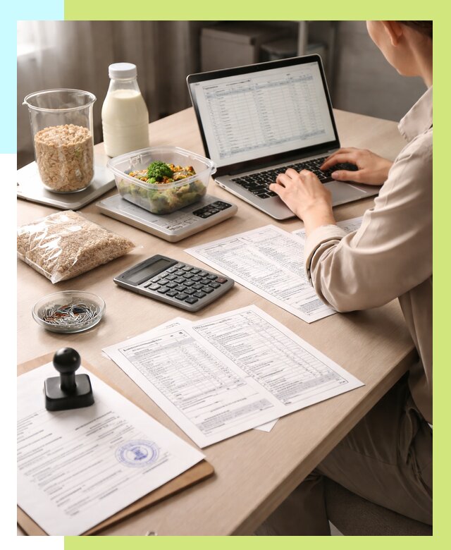 Просчет БЖУ для маркировки в Раменском от 1521 р. | Алешин-Рмн