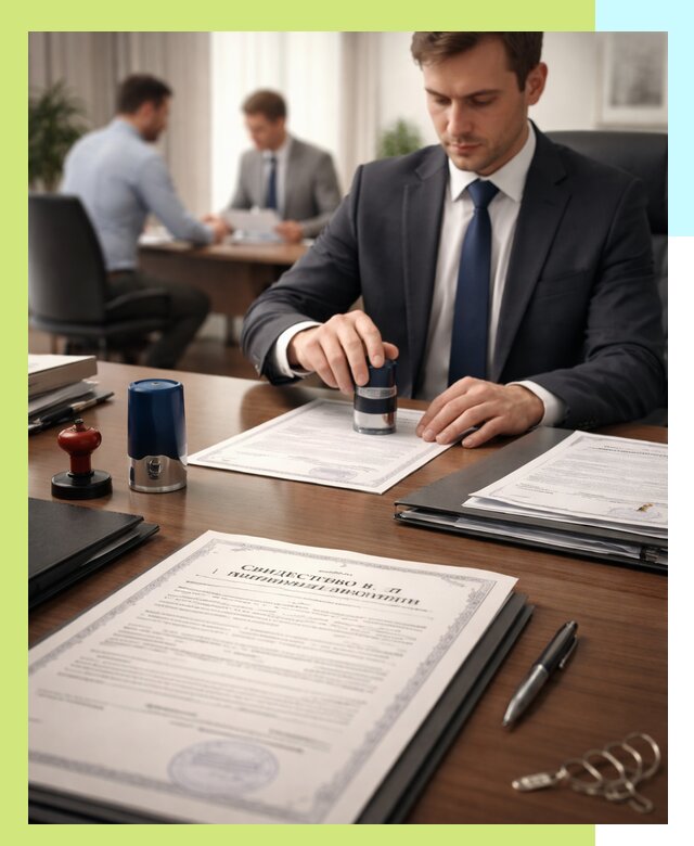 Оформление свидетельства о государственной регистрации в Раменском