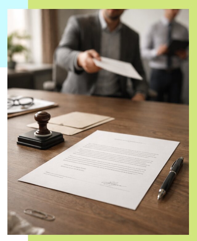 Отказное письмо по сертификации в Раменском от 3549 р. | Алешин-Рмн