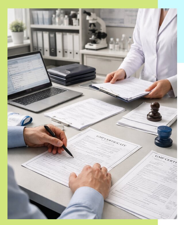 Оформление сертификата GMP в Раменском для фармпроизводства