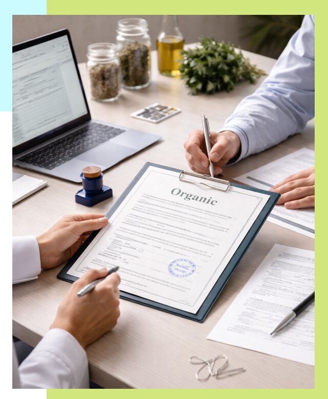 Оформление сертификат органик в Раменском от 30417 р. | Алешин-Рмн