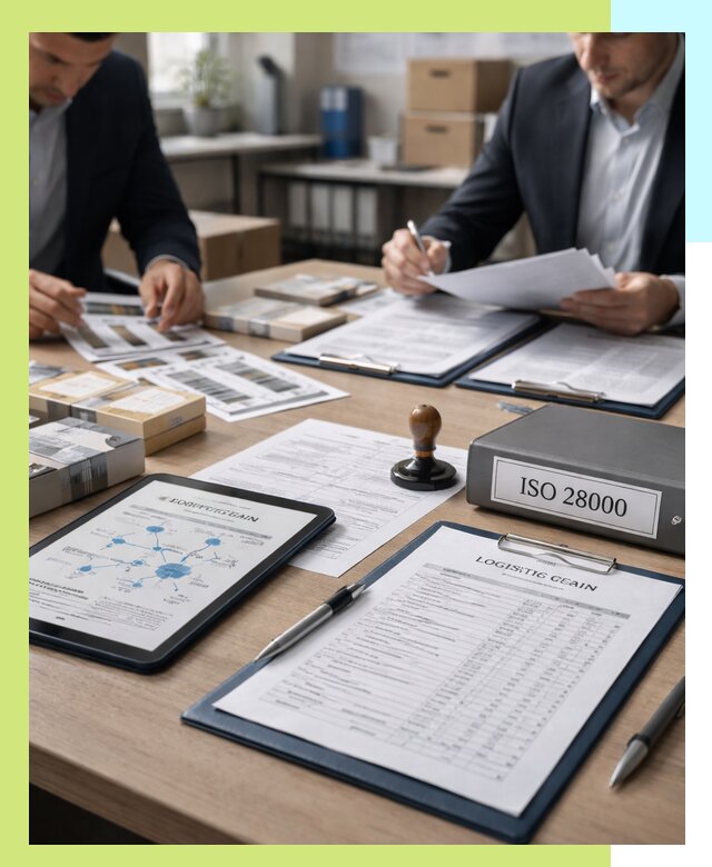 Получение сертификата ISO 28000 по безопасности цепи поставок в Раменском