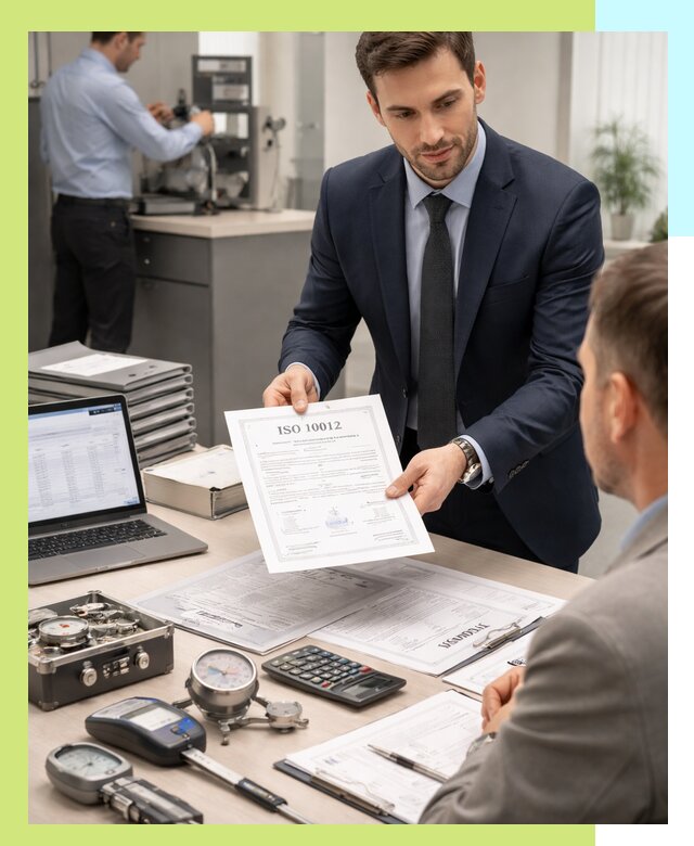 Выдача сертификата ISO 10012 по требованиям метрологии в Раменском