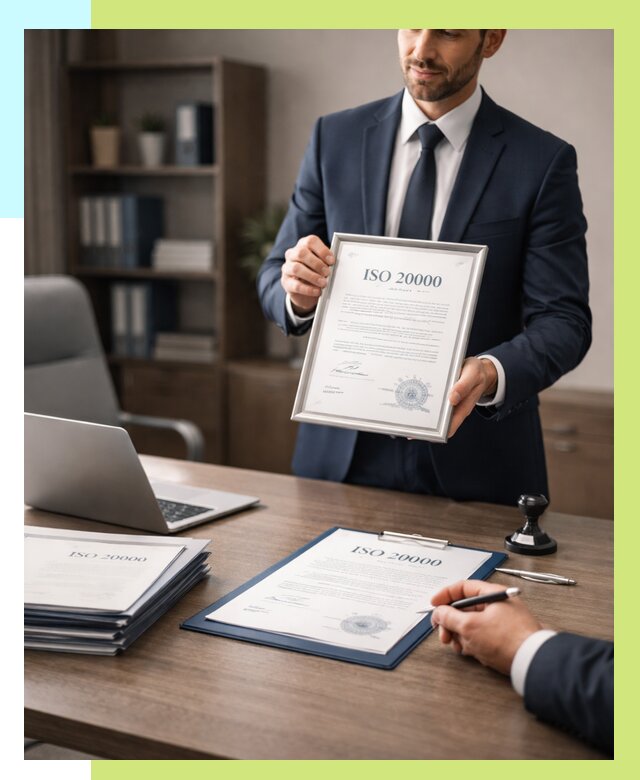 Сертификат ISO 20000 в Раменском под ключ от 121668 р., Алешин-Рмн
