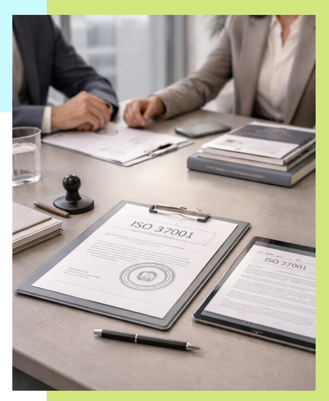 Сертификат ISO 37001 в Раменском оформить от 121668 р. Алешин-Рмн